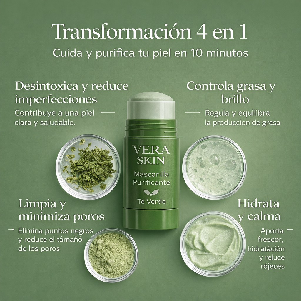 Mascarilla Purificante Té Verde