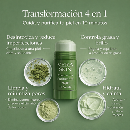 Mascarilla Purificante De Té Verde